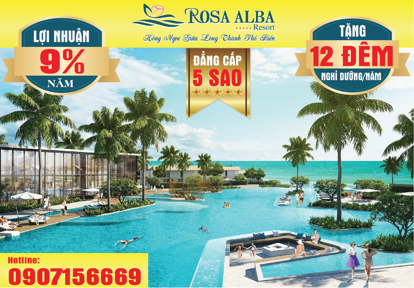 Rosa Alaba Resort biệt thự biển 5 sao tuy hòa phú yên